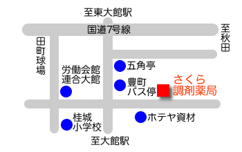 アクセスマップ